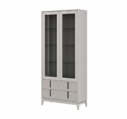 Шкаф с витриной B2D2 (2 дв.) "Алекс"