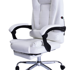 Кресло FRANDER ATLAS F1006 Белая экокожа