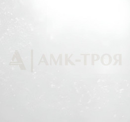 Супер белый ИНЕЙ 017 - Стеновая панель АМК Троя