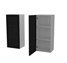 Модуль кухни Фиджи АМВ 940 BLACK корпус белый Leko