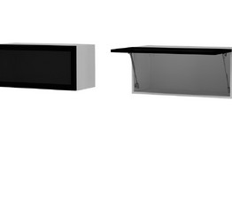 Модуль кухни Монс АМГ 80 BLACK белый Leko