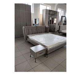 Кровать 1800x2000 с ОРТопедическим основанием + ножки / под заказ: с подъёмным механизмом ( по 30% предоплате) Шато