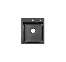 Мойка ARONA ARS 450*505 BLACK PVD NANO