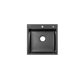 Мойка ARONA ARS 500*505 BLACK PVD NANO