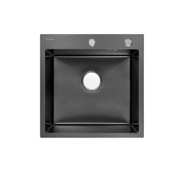 Мойка ARONA ARS 500*505 BLACK DECOR PVD NANO