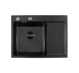 KANZLER Мойка KAS 650*500 L BLACK PVD