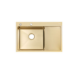 Мойка ARONA ARS 780*505 L GOLD PVD