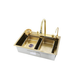 ARONA Кухонная мойка ARS 750.460 SET 3 GOLD