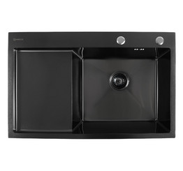 KANZLER Мойка KAS 780*500 R BLACK PVD