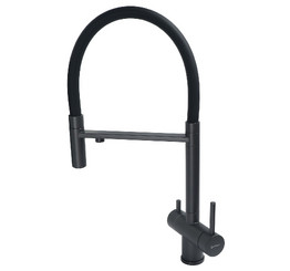 Кухонный смеситель KANZLER KAF 4404-73 Black MATTE PVD