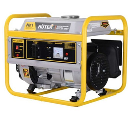 Бензиновый генератор Huter HT 1.0A Grey, 1 кВт