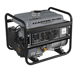 Бензиновый генератор Carver PPG-1200А, 0,9 кВт