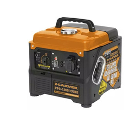 Инверторный бензиновый генератор Carver PPG-1200I Cube, 0,7 кВт