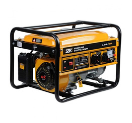 Бензиновый генератор SBK BG4100, 2,5 кВт