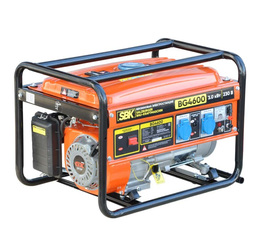Бензиновый генератор SBK BG4600, 2,7 кВт