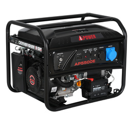 Комплект генератора A-iPower Lite AP5500E с блоком АВР 230 В, 5 кВт