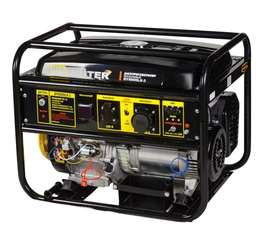 Бензиновый генератор Huter DY8000LX-3, 6,5 кВт