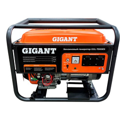 Бензиновый генератор Gigant GGL-7000ES, 6,5 кВт