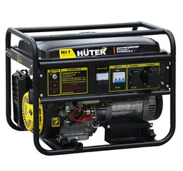 Бензиновый генератор Huter DY9500LX-3, 7,5 кВт
