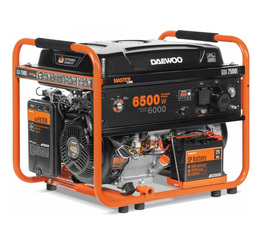 Бензиновый генератор Daewoo GDA 7500E, 6 кВт