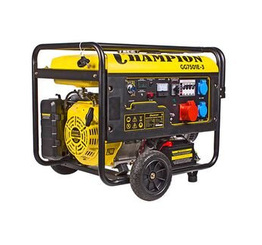 Бензиновый генератор CHAMPION GG7501E-3, 6 кВт