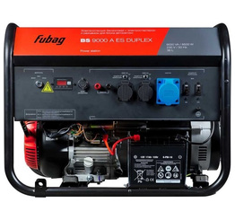 Бензиновый генератор Fubag BS 9000 A ES Duplex, 8,5 кВт
