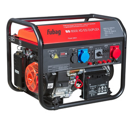 Бензиновый генератор Fubag BS 8500 XD ES Duplex, 8 кВт