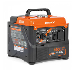 Инверторный бензиновый генератор Daewoo GDA 1400i, 1 кВт