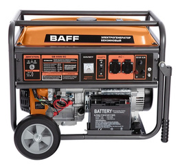 Бензиновый генератор BAFF GB6500EC, 6 кВт